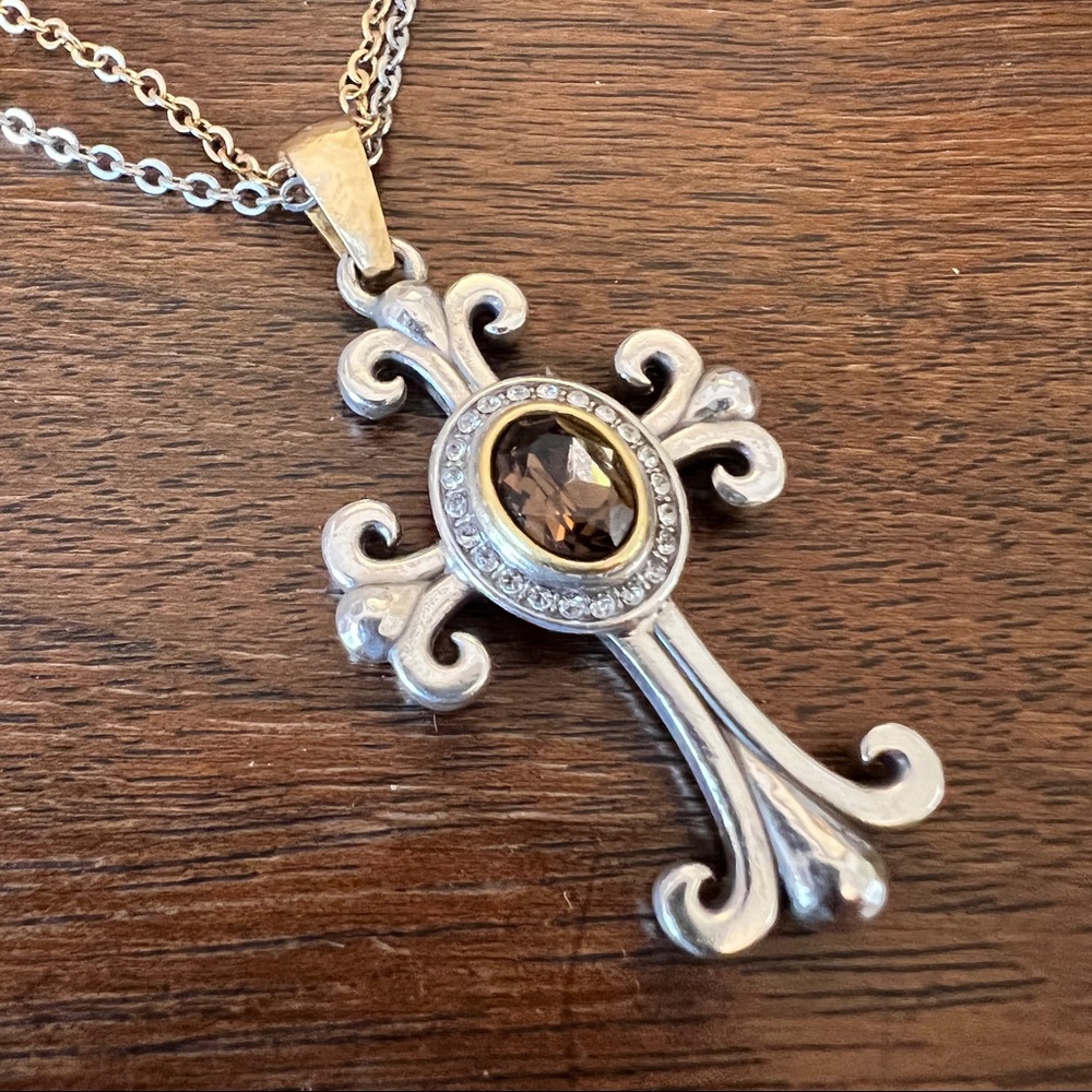 Brighton cross necklace